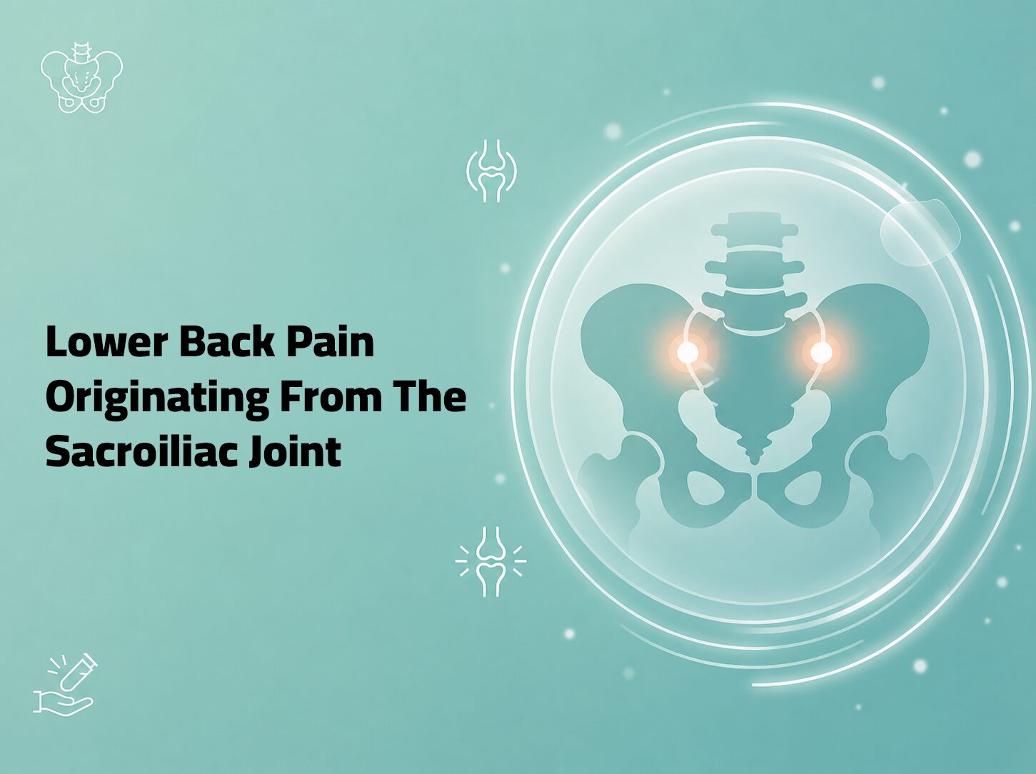 Lower Back Pain Originating From The Sacroiliac Joint