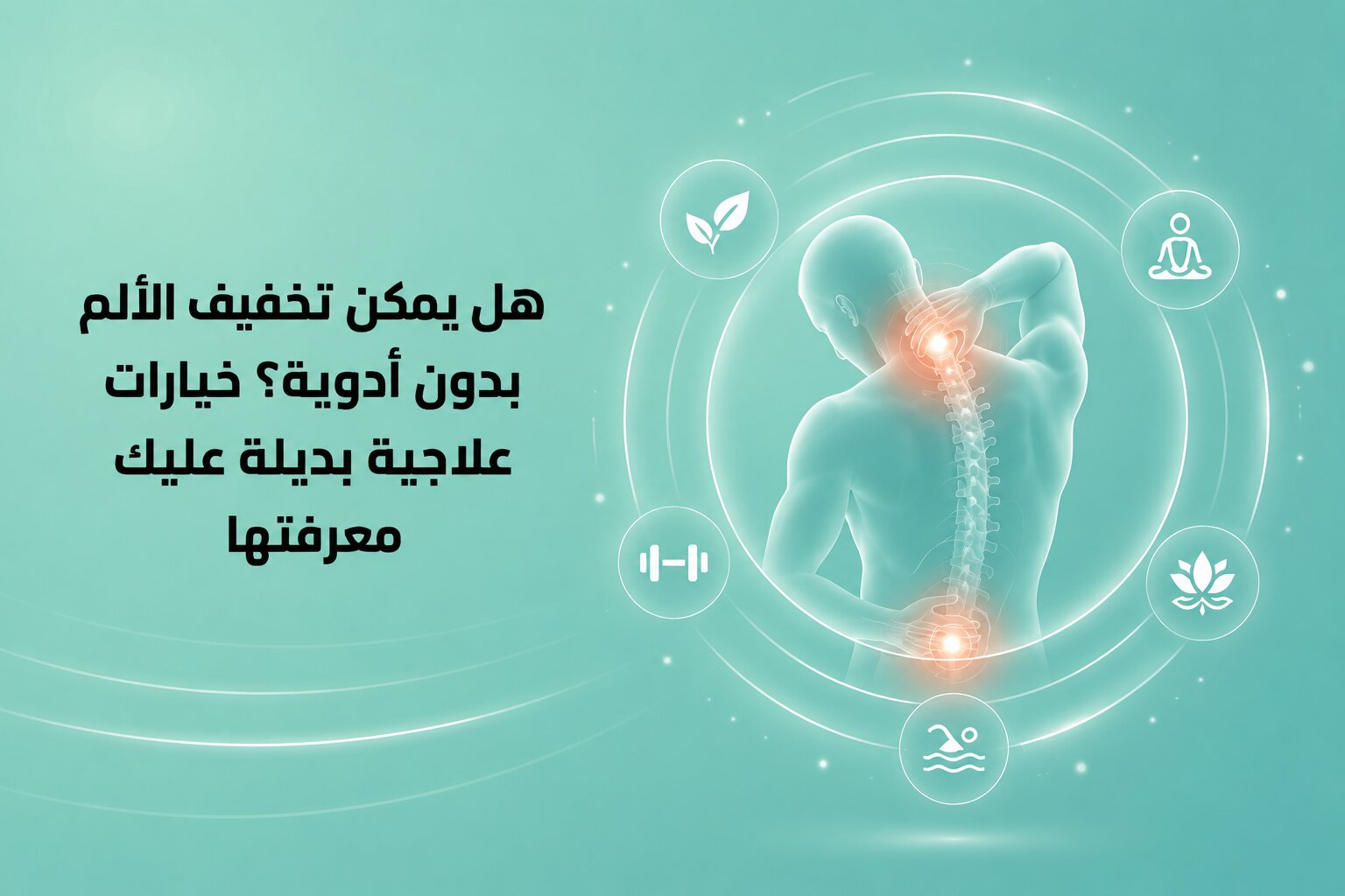 هل يمكن تخفيف الألم بدون أدوية؟ خيارات علاجية بديلة عليك معرفتها