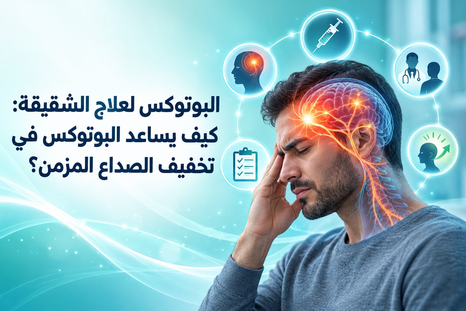 البوتوكس لعلاج الشقيقة كيف يساعد البوتوكس في تخفيف الصداع المزمن؟.jpg